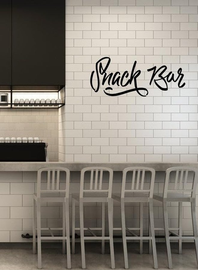SnappySticker Snack Bar Vinyl Wall Art Decal Stickers Kitchen Décor, Size: 20 X 55cm - Image 2