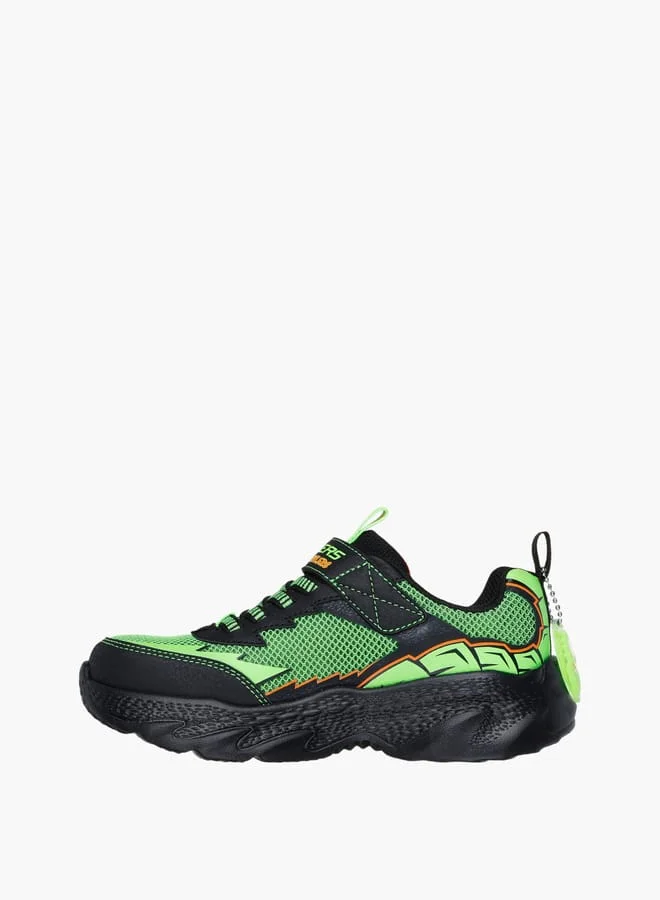 SKECHERS Boys' Logo Detail Sneakers With Hook And Loop Closure - Creaturecrawlers