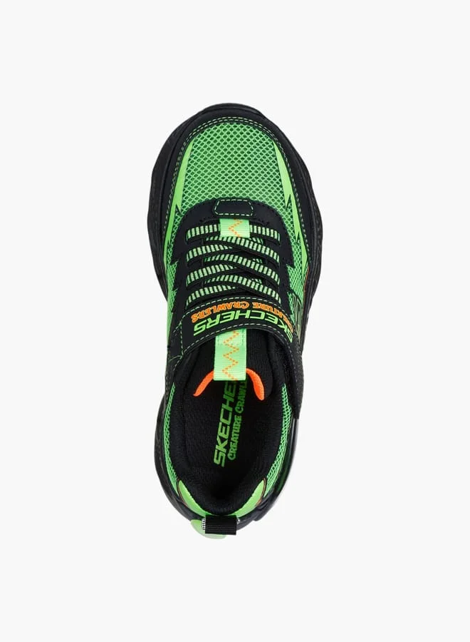 SKECHERS Boys' Logo Detail Sneakers With Hook And Loop Closure - Creaturecrawlers