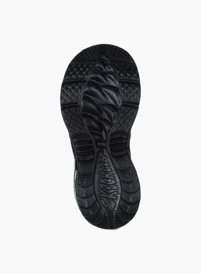 SKECHERS Boys' Logo Detail Sneakers With Hook And Loop Closure - Creaturecrawlers