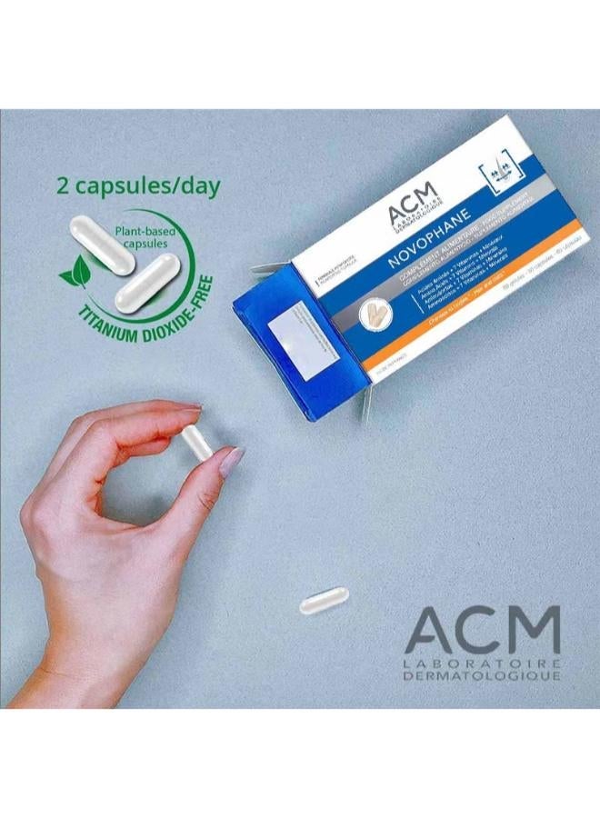 ACM Novophane Hair & Nail Capsules, 60 Capsules – Daily Supplement for Hair Growth & Strength - Image 3