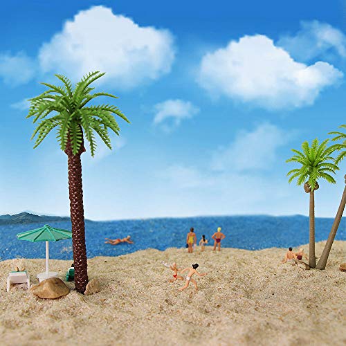 Evemodel P8718 40pcs Model Trains Swimming Figures 1:87 Scale HO Scale People Scenery Layout Landscape Miniature - Image 2
