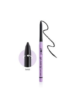 Plum Eyeswearby Everyday Wear Kajal Black Waterproof ; Creamy Smooth Formula ; Smudgeproof ; Twist Up Pencil ; Creamy Smooth Glide ; Long Lasting Eye Makeup ; With Vit E  - Image 2