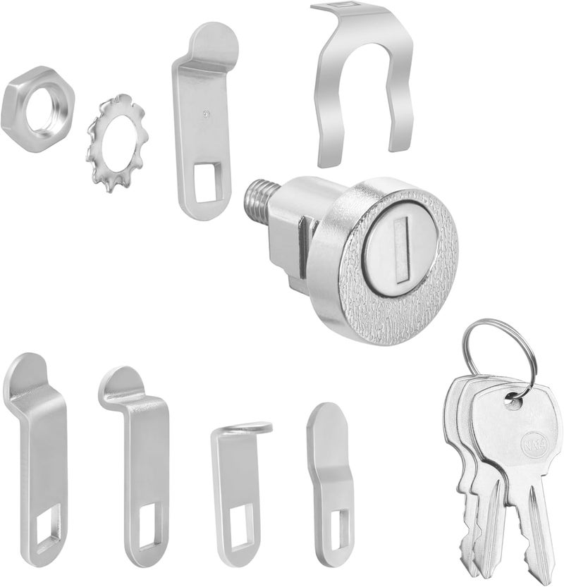 ascavs L 1172c Mailbox Key Lock Replacement for USPS National Mailbox C9100 (Lock with 3-Keys) - Image 1