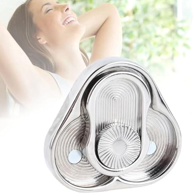 Jectse Unique Texture Metal ADHD Rotation Push Slider Stress Relief Toy for Anxiety and Low Concentration, Compact Design for Office and Travel - Image 3