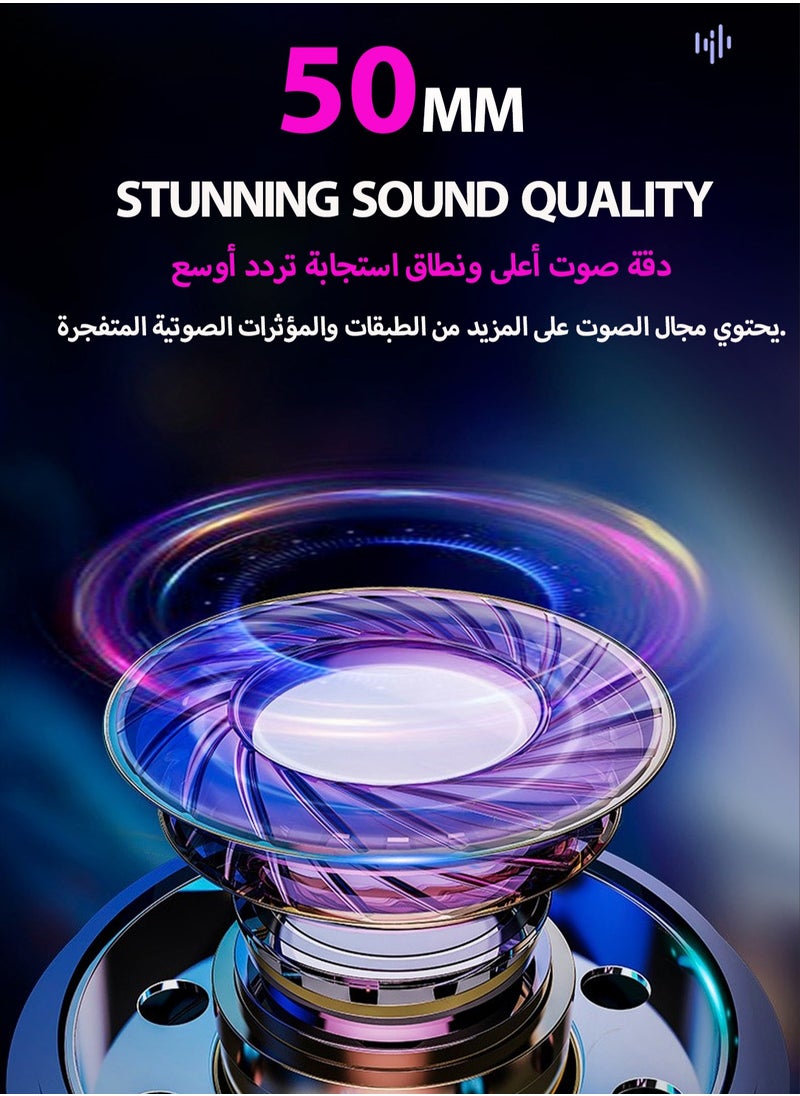 PANTSAN - Gaming headset Wired Over-Ear Gaming Headphones For PS4/PS5/XOne/XSeries/Nintendo Switch/PC - Image 1