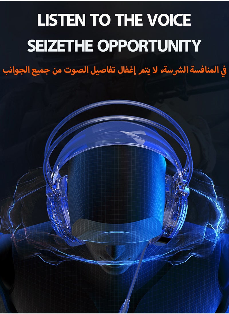 PANTSAN - Gaming headset Wired Over-Ear Gaming Headphones For PS4/PS5/XOne/XSeries/Nintendo Switch/PC - Image 1