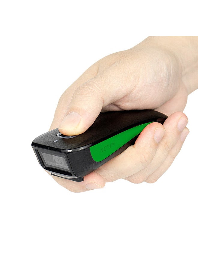 Nteumm Wireless 1d Bluetooth Scanner Gun, Supermarket Cashier Express Delivery Gun, Yundao Scanner, Barcode Universal Scanner Gun C740 - Image 1