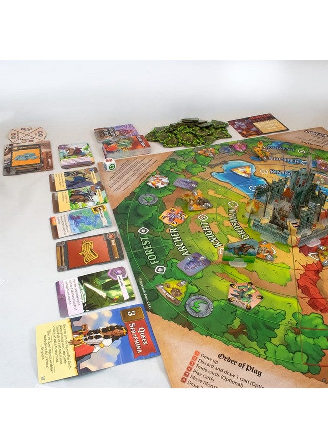 Fireside Games Castle Panic Big Box 2e | Family Board Game | Board Game for Adults and Family | Cooperative Board Game | Ages 8+ | for 1 to 6 Players | Average Playtime 45 Minutes | Made by Fireside Games, Blue - Image 3