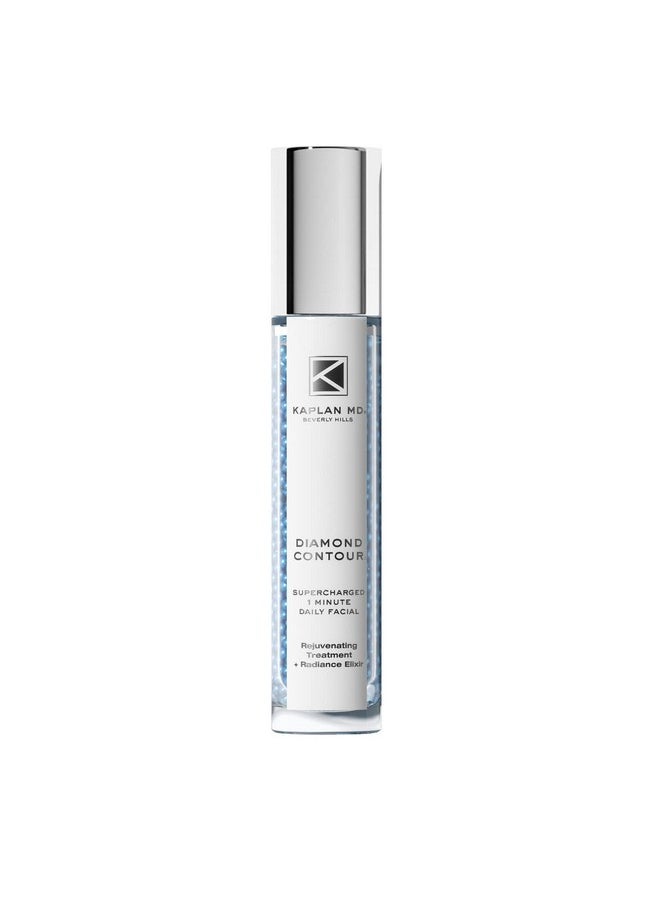 KAPLANMD - Kaplan Md Diamond Contour Supercharged 1Minute Daily Facial Rejuvenating Treatment + Radiance Elixir 3 Oz. - Image 1