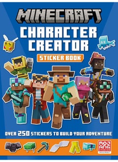 Minecraft Character Creator Sticker Book: A brand-new official sticker book adventure full of fun customisation for kids who love gaming.