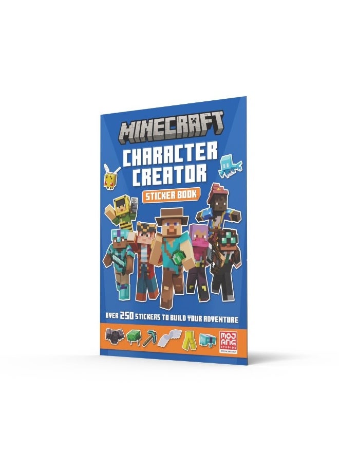 null - Minecraft Character Creator Sticker Book: A brand-new official sticker book adventure full of fun customisation for kids who love gaming. - Image 1