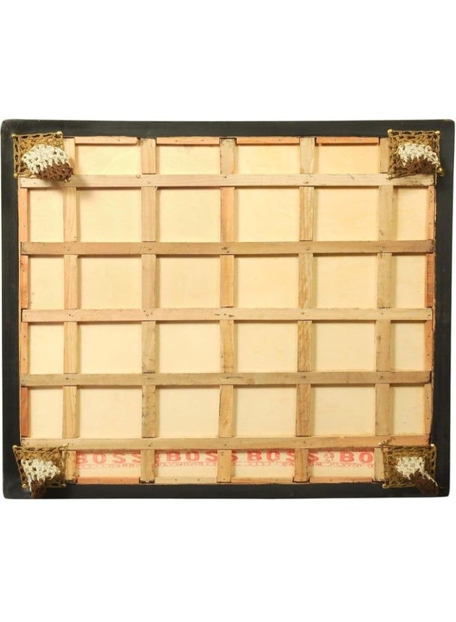 MS 10 Board for Adults, Full Size, Smooth Surface, Gloss Finish Board, 2 inch Border with Wooden Coins Striker and Magic boric Powder, Professional Carrom Board (Cut Pocket) (33nich Cut Pocket) - Image 4