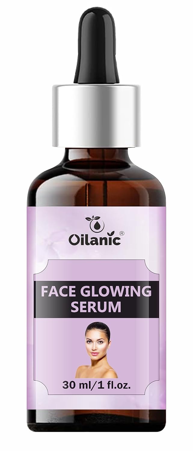 Oilanic Oilanic Face Glowing Serum for Men and Women Pack of 1 Each 30 mlHelps Reduce Dark Spots Pigmentation and Acne Marks Daily Use for Bright and Healthy Skin Suitable for All Skin Types  - Image 1