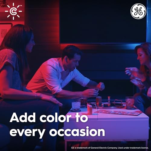 Cync GE CYNC A19 Smart LED Light Bulbs, Color Changing Room Décor, Bluetooth and WiFi Light Bulbs, 60W Equivalent, Work with Amazon Alexa and Google Home (2 Pack) - Image 5