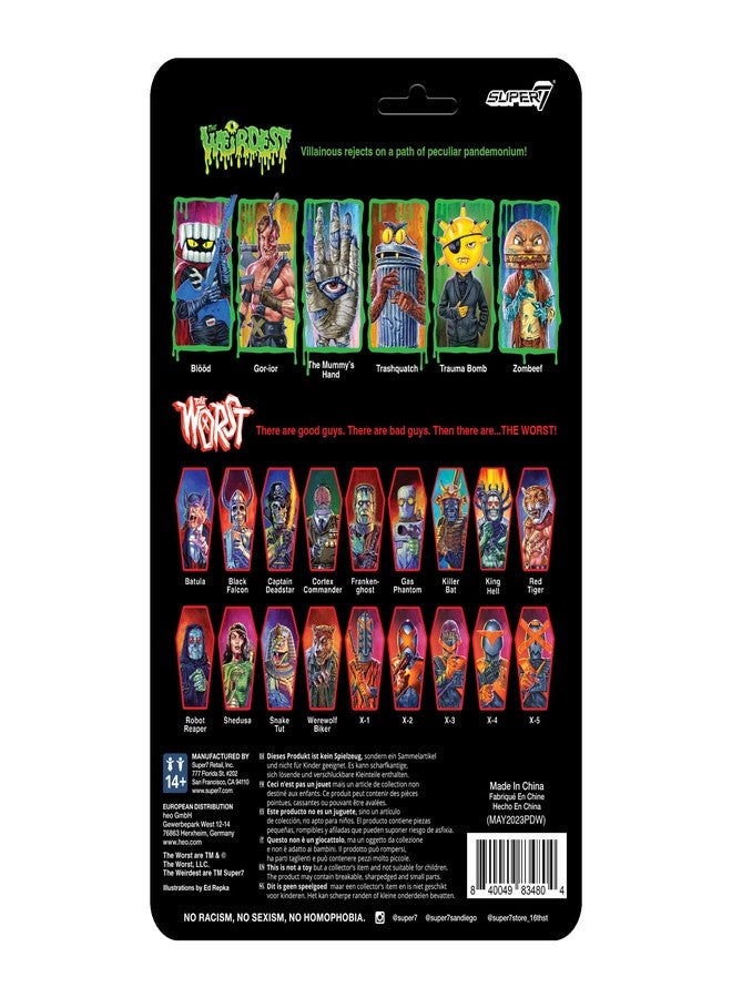 Super7 The Weirdest Mummy's Hand (Infernal Curse) - 3.9" The Weirdest Action Figure Campy Horror Collectibles and Retro Toys - Image 3