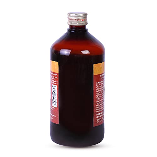 Multani Sarivadyasava Syrup | Ayurvedic Blood Purifier, For Skin Disease, Carbuncle,Fistula, Gout & Inflammation | Reduces Skin Disorders & Infections Acne, Pimples - 450 Ml - Image 4