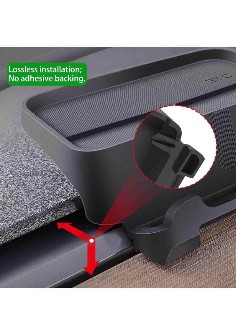 SYOSI For Tesla Model 3 Y Instrument Panel Tray Organizers Phone Holder, for Tesla Model Y/3 Storage Organizer Tray Box, Tesla Model 3 Model Y Accessories Sunglasses Holder Case - Image 5