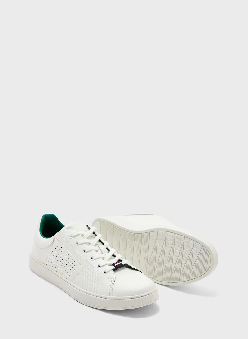 Seventy Five Perforation Detail Casual Sneakers
