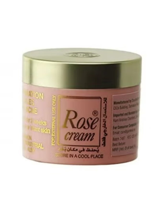 Rose Cream helps clear the skin 25 gm