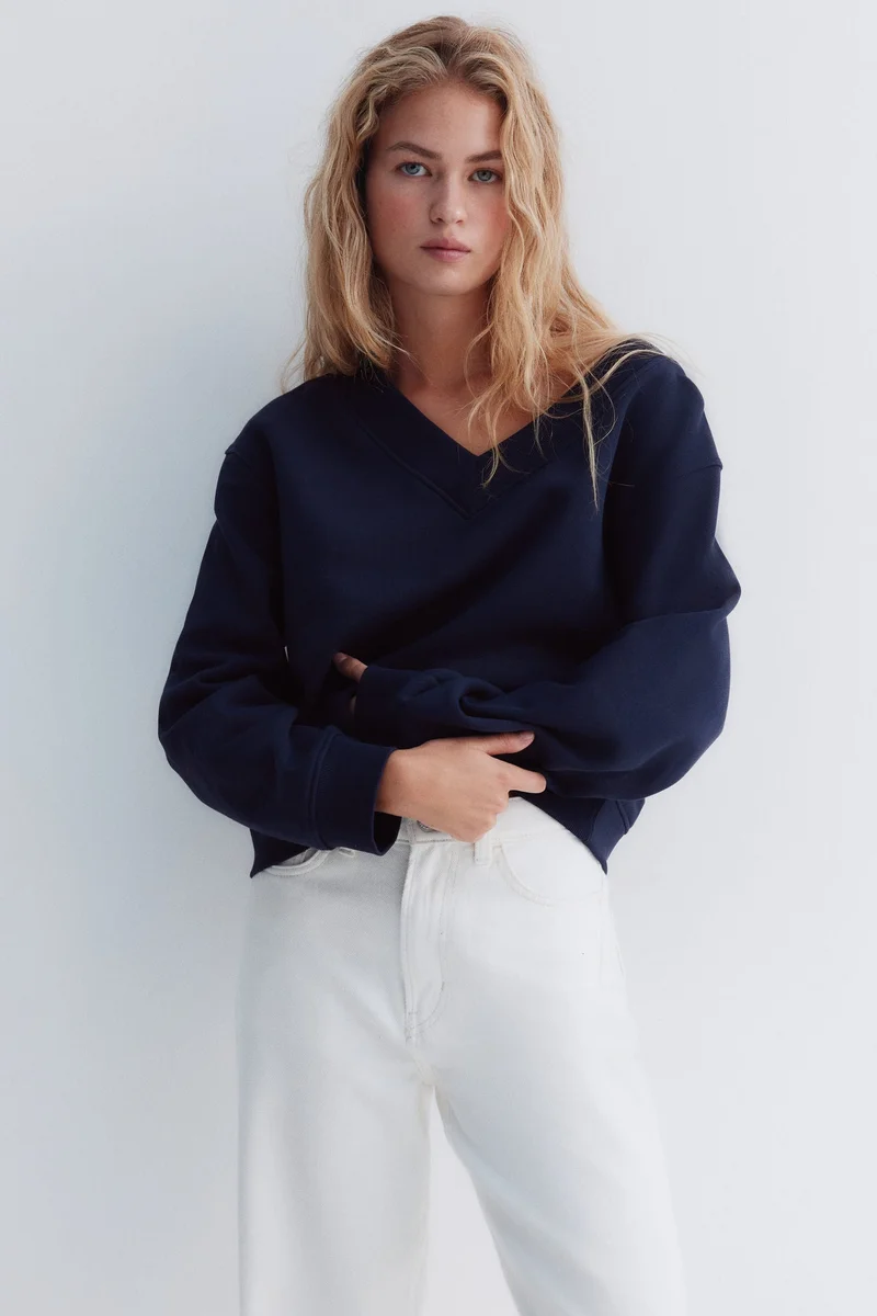 H&M V-neck sweatshirt