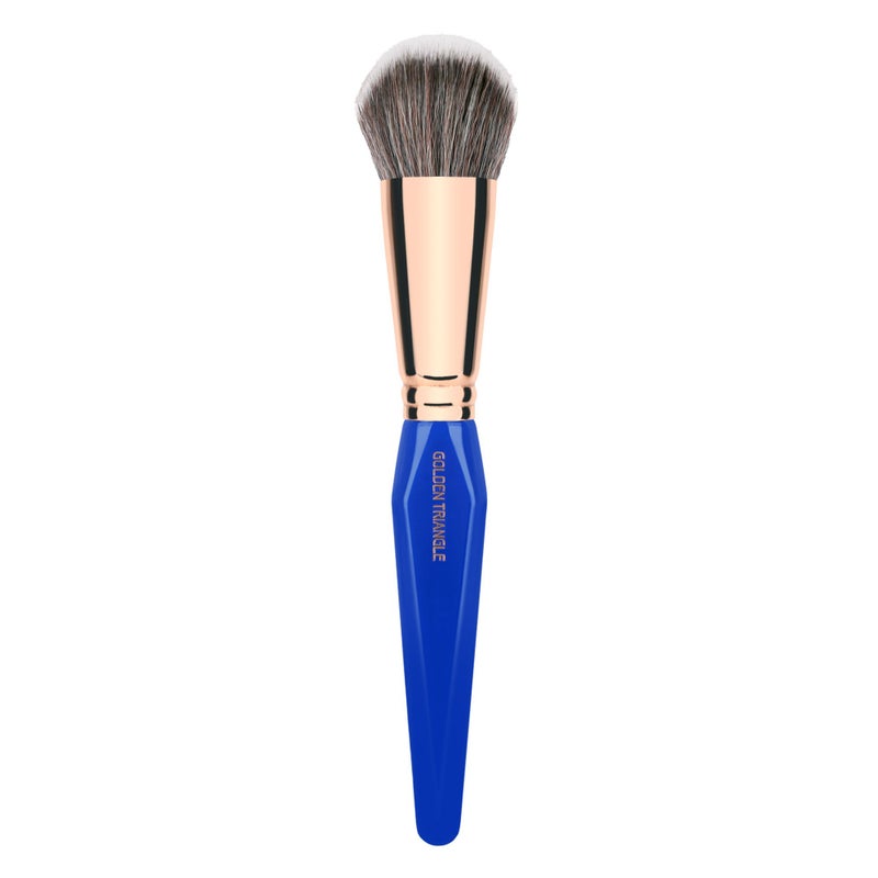 Bdellium Tools Professional Makeup Brush - Golden Triangle 988 BDHD Phase I - With All Vegan and Soft Synthetic Fibers, For Precise Application & Blending (Blue, 1pc) - Image 4