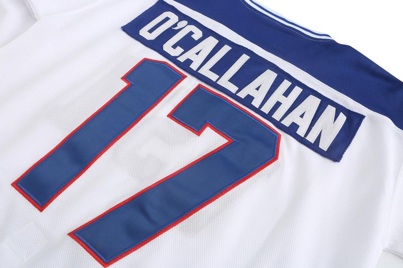 YWIES Hockey Jersey of USA 1980 Olympic Team Jerseys #17 Jack O'Callahan Stitched Letters and Numbers White S-XXXL - Image 4