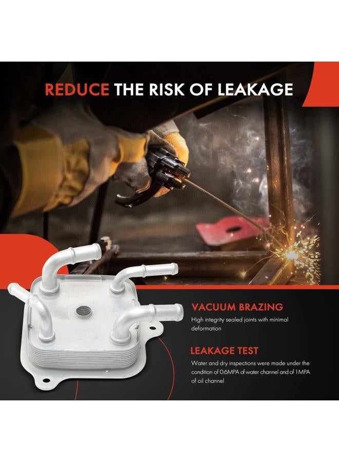 A-Premium Transmission Oil Cooler Compatible with Honda CR-V CRV, Crosstour, 2012 2013 2014 2015, 2.4L, GAS - Image 5