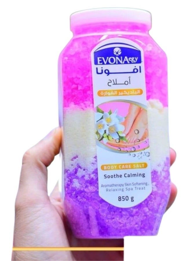 Avona pedicure salts to remove dead skin and lighten the feet Sparkling pedicure 1 pack - Image 1
