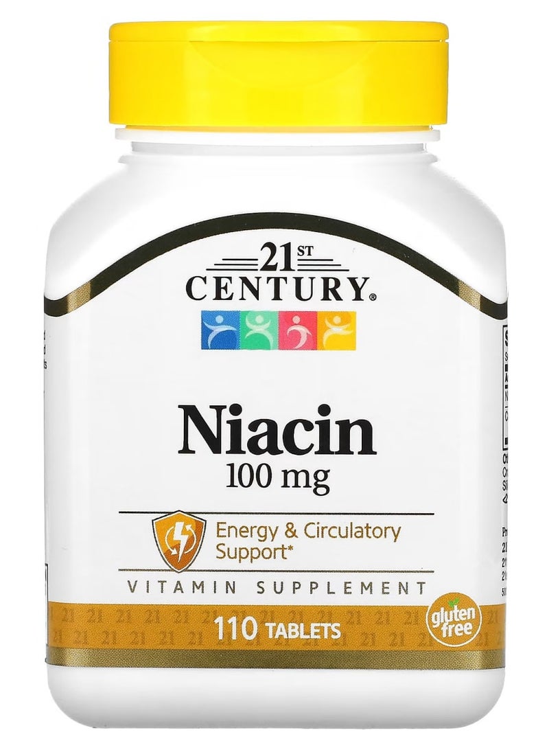 21st Century النياسين 100 ملجم 110 أقراص - Image 1
