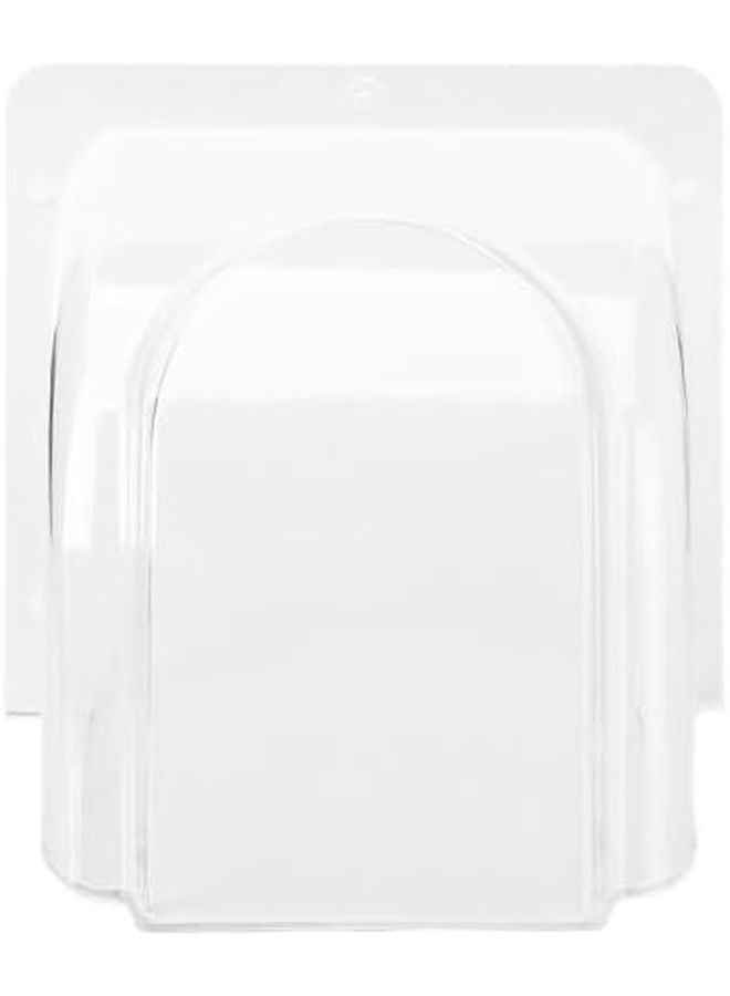 Outdoor Waterproof Doorbell Chime Cover Transparent Housing For Access Control Systems - Image 2