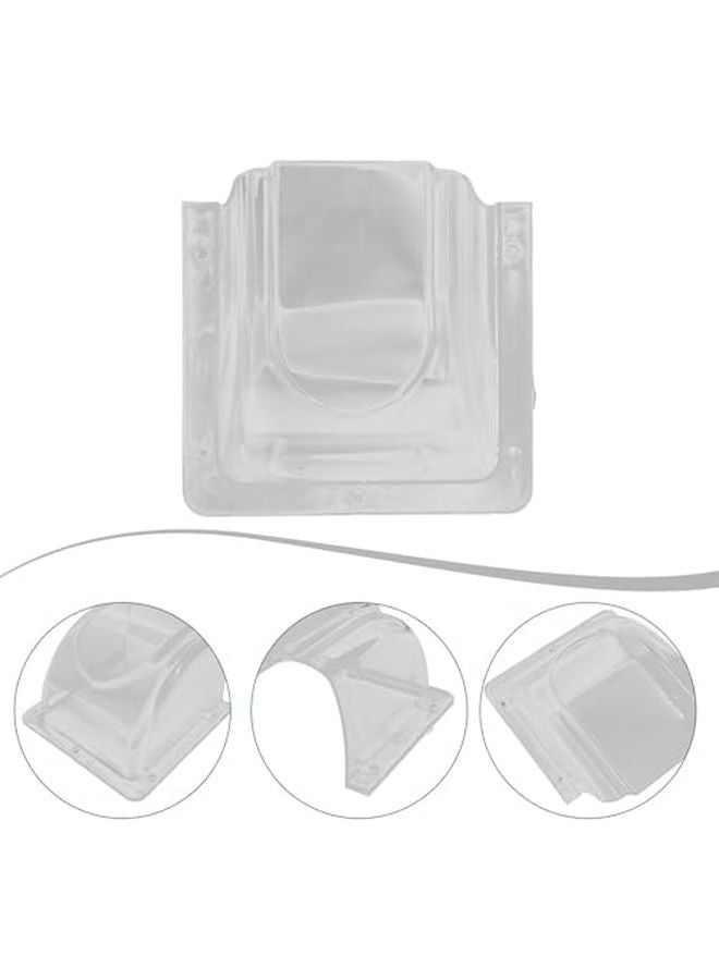 Outdoor Waterproof Doorbell Chime Cover Transparent Housing For Access Control Systems - Image 3