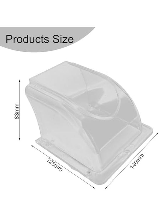 Outdoor Waterproof Doorbell Chime Cover Transparent Housing For Access Control Systems - Image 4