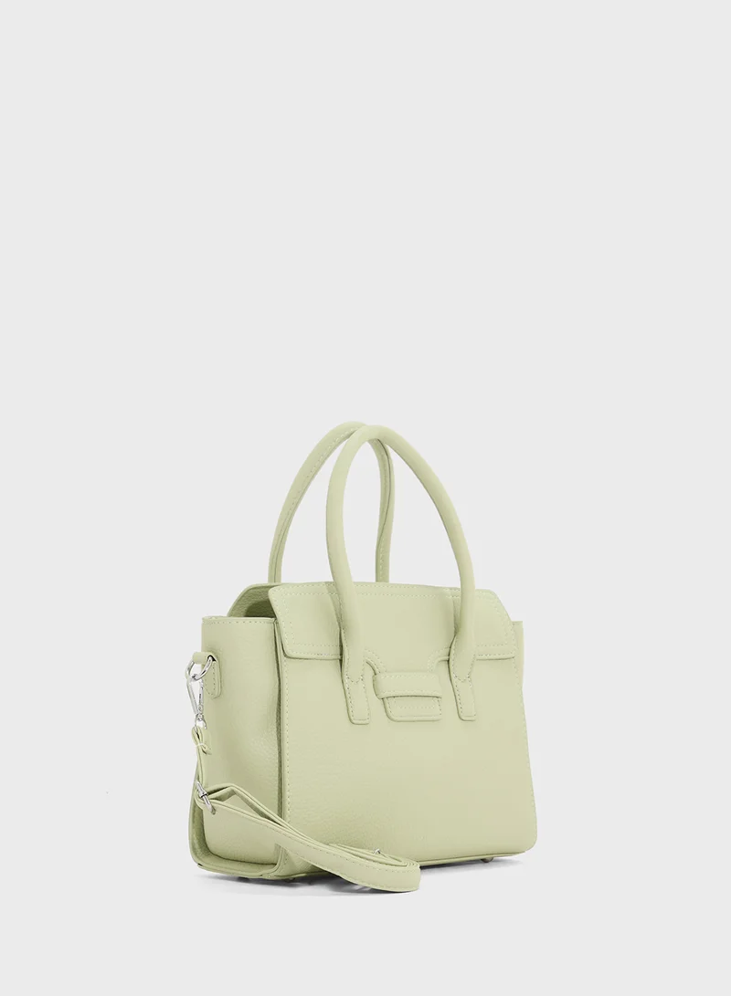 ELLA Tonal Detail Satchel