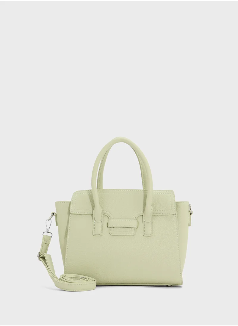 ELLA Tonal Detail Satchel