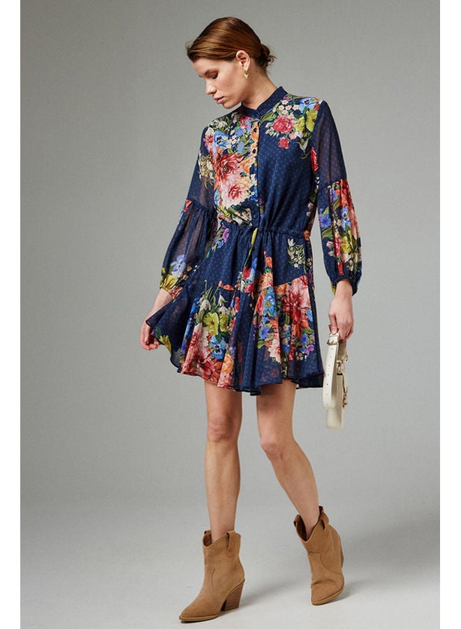 BSB Mini floral dress with ruffles - Image 1