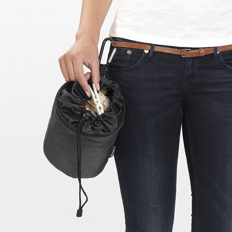 Brabantia Premium Clothes Peg Bag, Black - Image 3