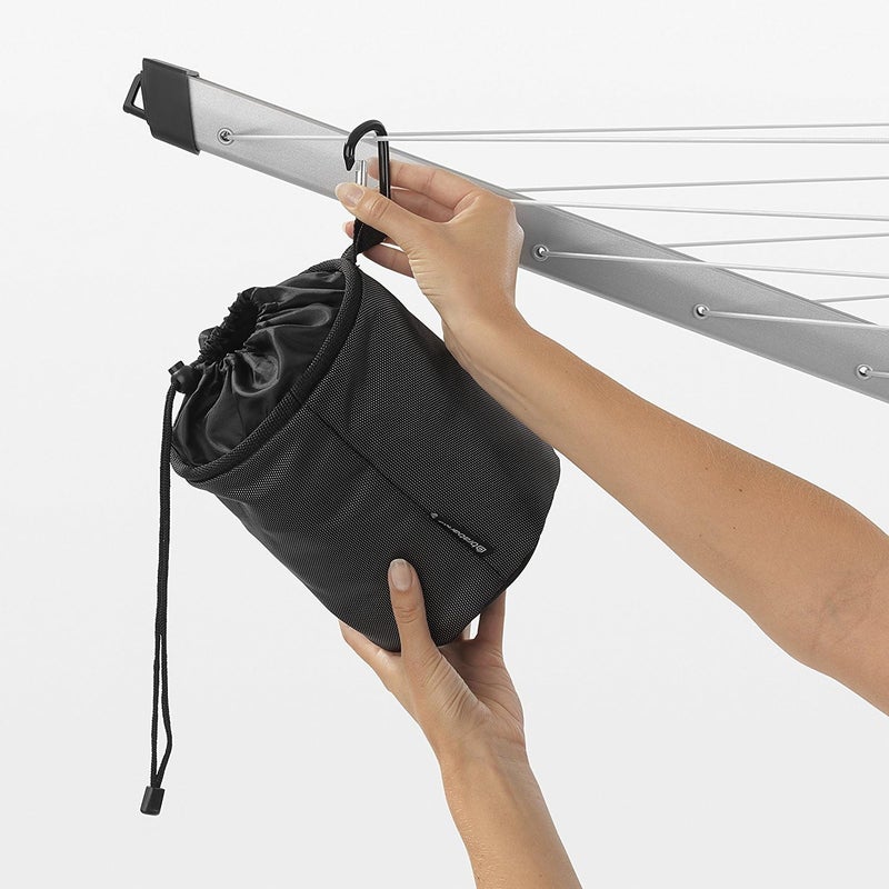 Brabantia Premium Clothes Peg Bag, Black - Image 5