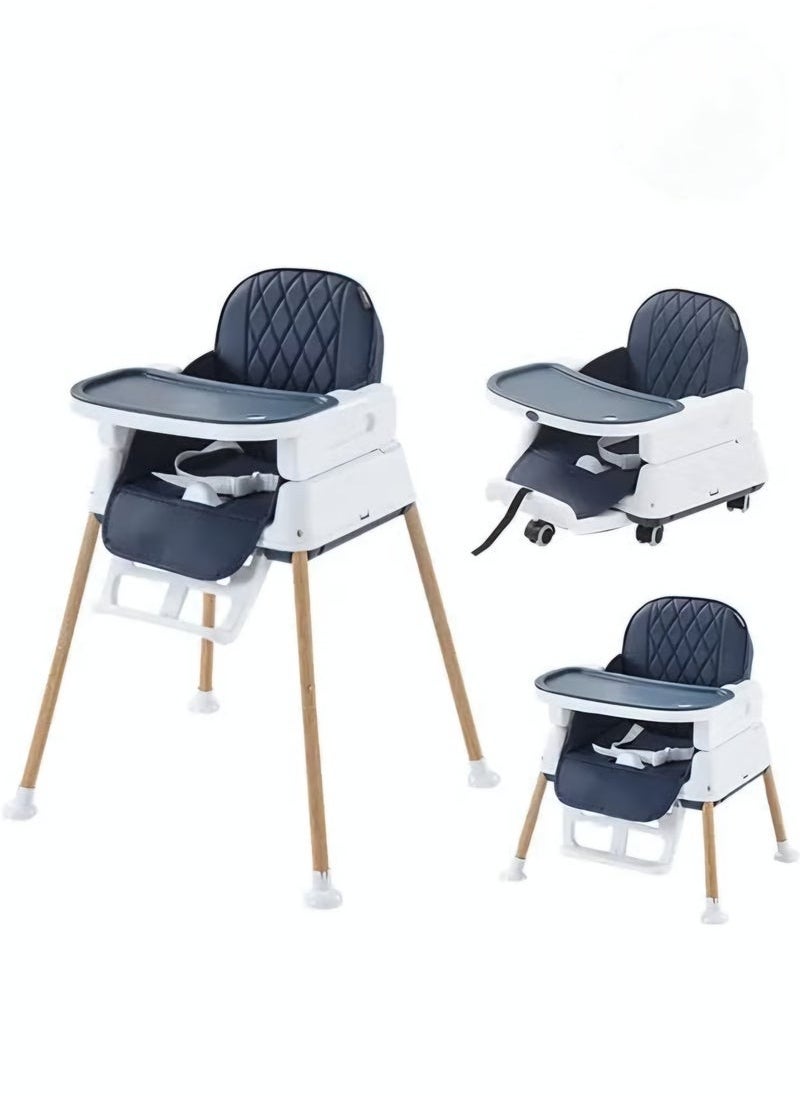 Aralifes - 7-in-1 adjustable baby and toddler feeding chair with detachable tray - Image 1