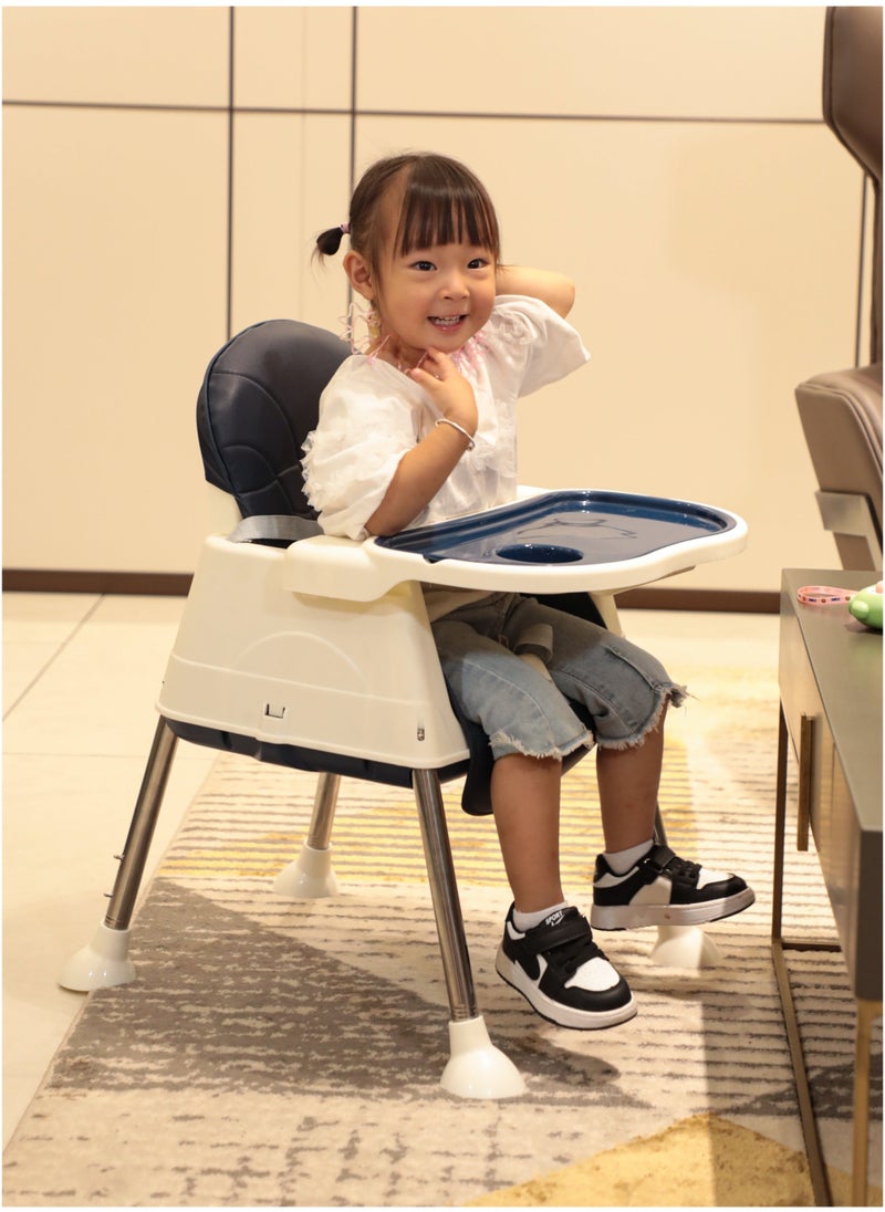 Aralifes - 7-in-1 adjustable baby and toddler feeding chair with detachable tray - Image 1