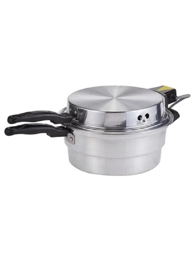 AMM Arabic Khameer Bread Maker 28cm 1000W – Electric Pita & Khubz Oven with Non-Stick Aluminum Plate | Tandoori Bread, Roti, Chapati & Mini Pizza Maker - Image 4