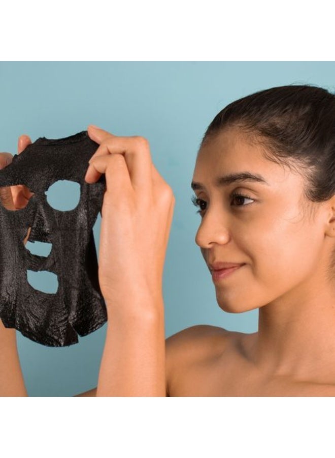 بوبانا قناع الورقي بالفحم وفيتامين E - Image 3