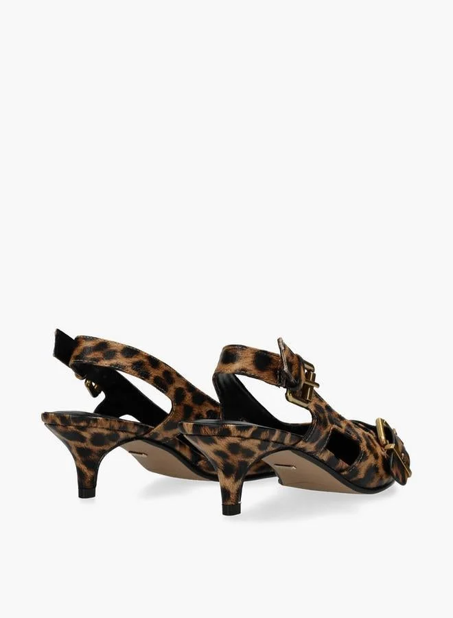 MEXX BROWN Mexx Tyra Suki Slingback Pump for Women | Best Price UAE