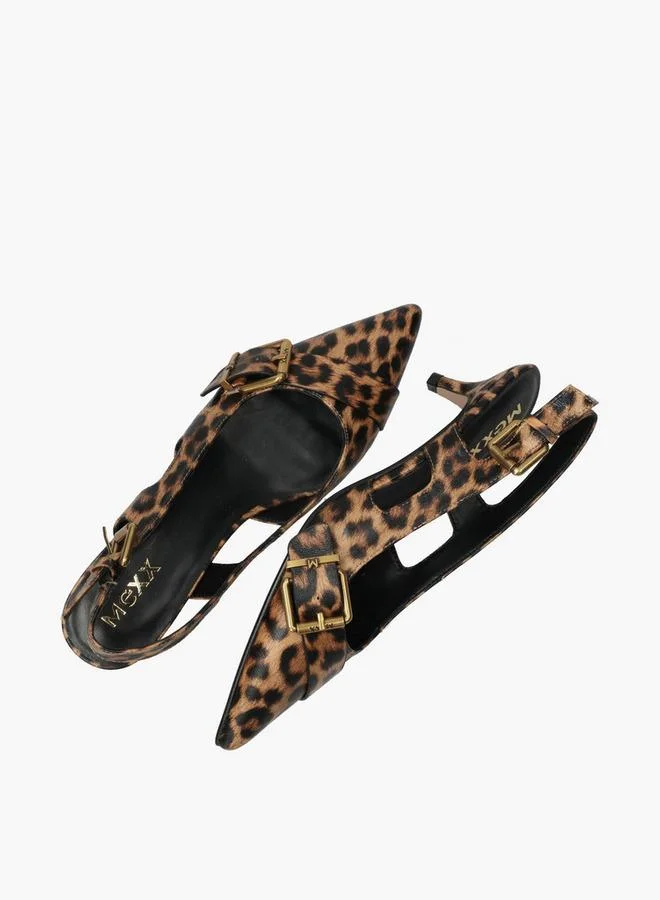 MEXX BROWN Mexx Tyra Suki Slingback Pump for Women | Best Price UAE