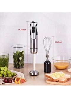 sokany 4 In 1 Stainless Hand Blender-2 Speed/800 W(SK-1725-4)  - Image 2