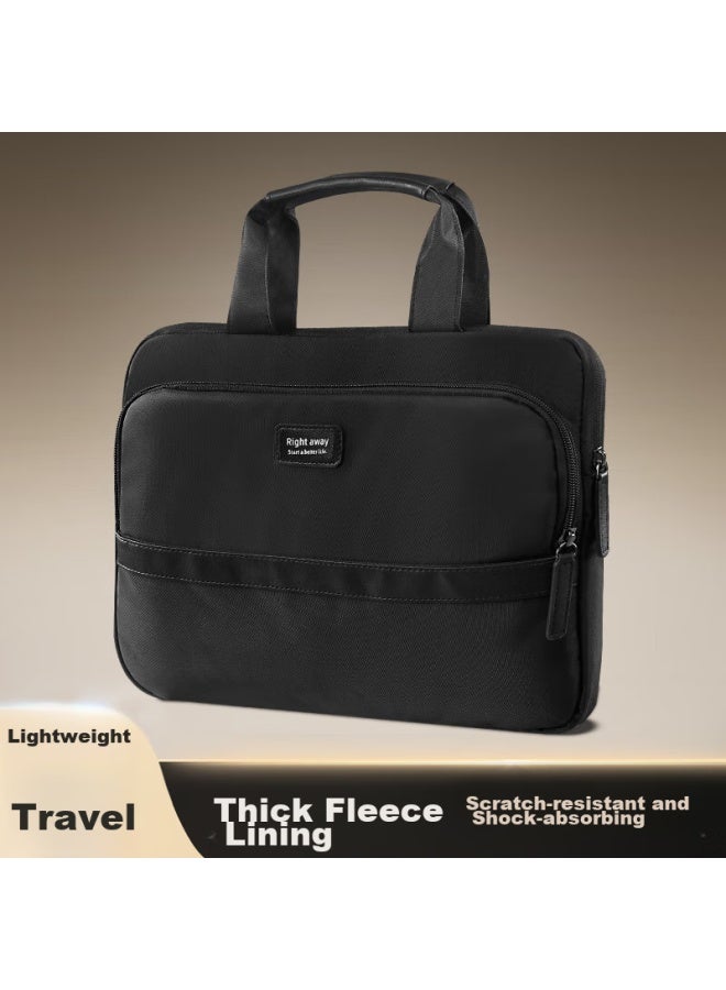 Right Away 14-inch Laptop Bag, Lightweight Handheld Notebook Case, Compatible With Huawei, Apple, Lenovo Legion, Xiaomi, Shockproof Inner Sleeve - Image 1