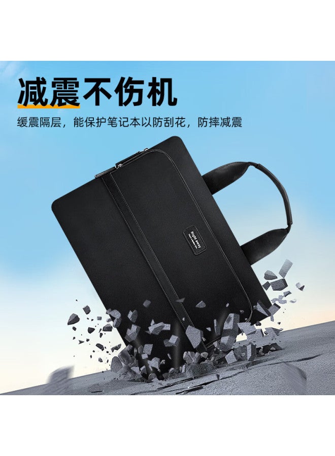 Right Away 14-inch Laptop Bag, Lightweight Handheld Notebook Case, Compatible With Huawei, Apple, Lenovo Legion, Xiaomi, Shockproof Inner Sleeve - Image 3