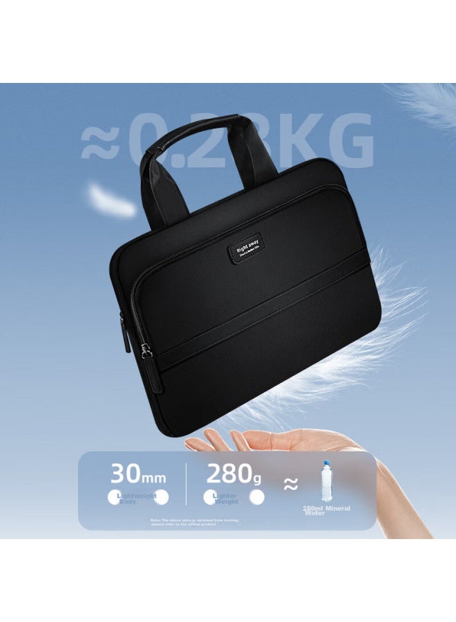 Right Away 14-inch Laptop Bag, Lightweight Handheld Notebook Case, Compatible With Huawei, Apple, Lenovo Legion, Xiaomi, Shockproof Inner Sleeve - Image 5