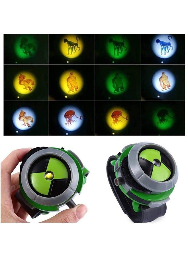 بن تن تويز ووتش أومنيتريكس لعبة كائن فضائي خلق غرفة أرقام Ultimatrix للبنين أطفال العارض الساعات نموذج لوازم حفلة عيد ميلاد - Image 2