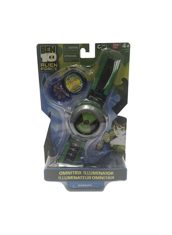 بن تن تويز ووتش أومنيتريكس لعبة كائن فضائي خلق غرفة أرقام Ultimatrix للبنين أطفال العارض الساعات نموذج لوازم حفلة عيد ميلاد - Image 4